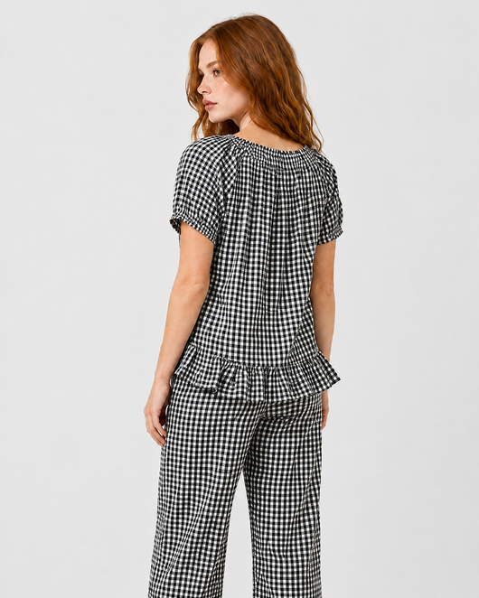 Extra Stretch Gingham Set